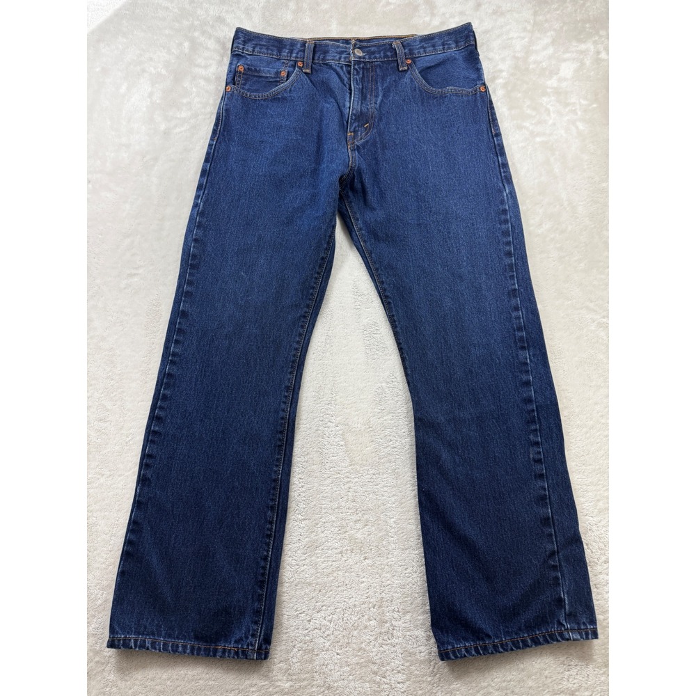 Levi's Mens 517 Bootcut Denim Blue Jeans 34x30 Meas: 33x30
